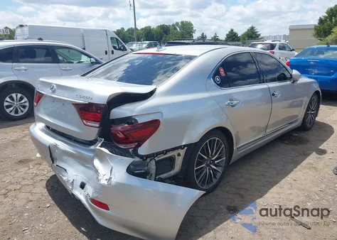 2013 Lexus Ls 460 из США, поврежденный, VIN JTHBL5EF3D5122515